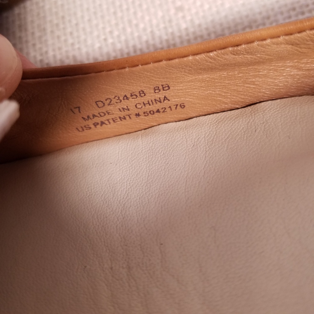 Cole Haan Navy Canvas Boat Shoe Ballet Flats - Picture 8 of 8